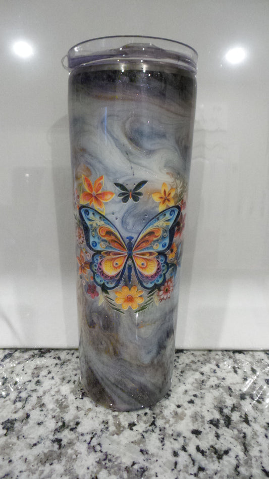 Smoking Butterfly - 20 oz. Tumbler